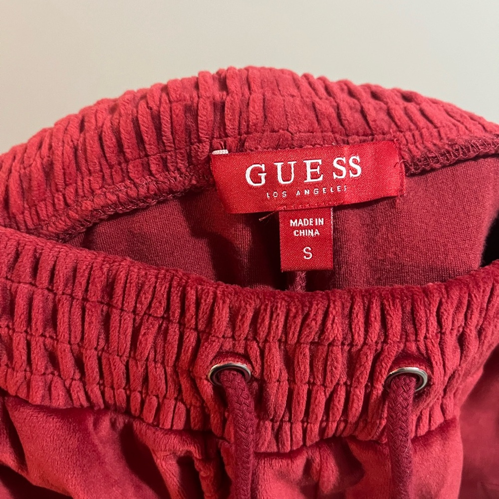 Guess Crimson Elastic Waist Pants